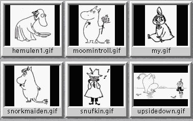 Figure showing framed montage